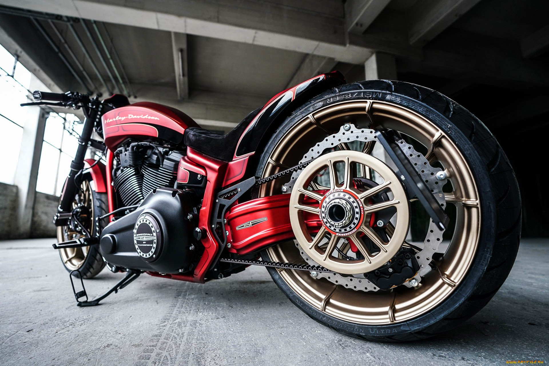 , , harley-davidson, , , , thunderbike, customs